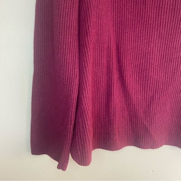 Babaton | Aritzia Red Wool/Linen Blend Balletcore Kitano Sweater Size Small - Picture 2 of 6